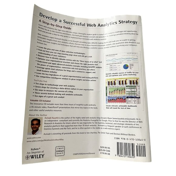 Web Analytics An Hour A Day By Avinash Kaushik - Picture 2 of 2